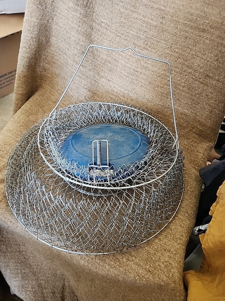 Kufa Floatable Galvanized Steel Wire Fish Basket