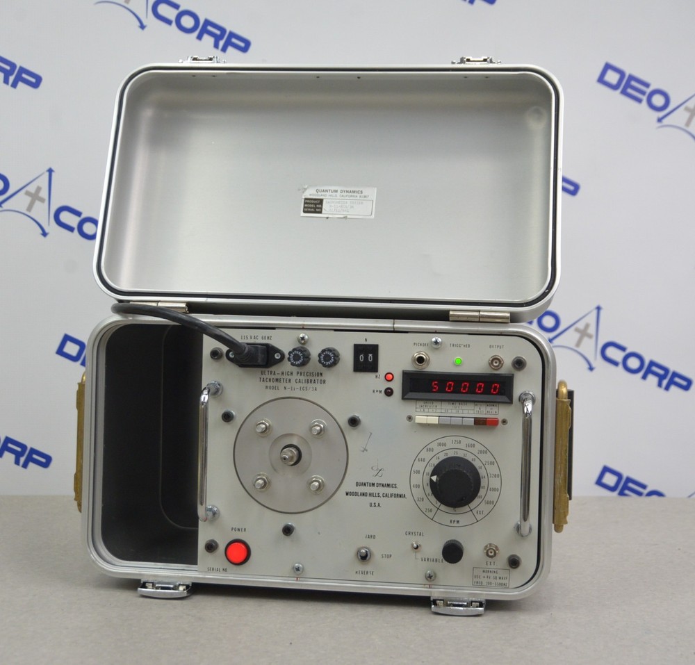 Quantum Dynamics N11ECS/3A Aircraft Tachometer Calibration System