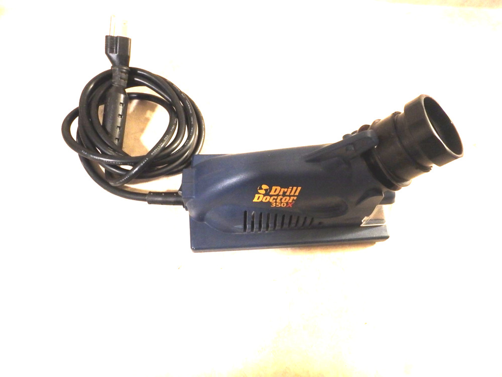 DRILL DOCTOR DRILL BIT SHARPENER 350X WITH USERS GUIIDE + DVD