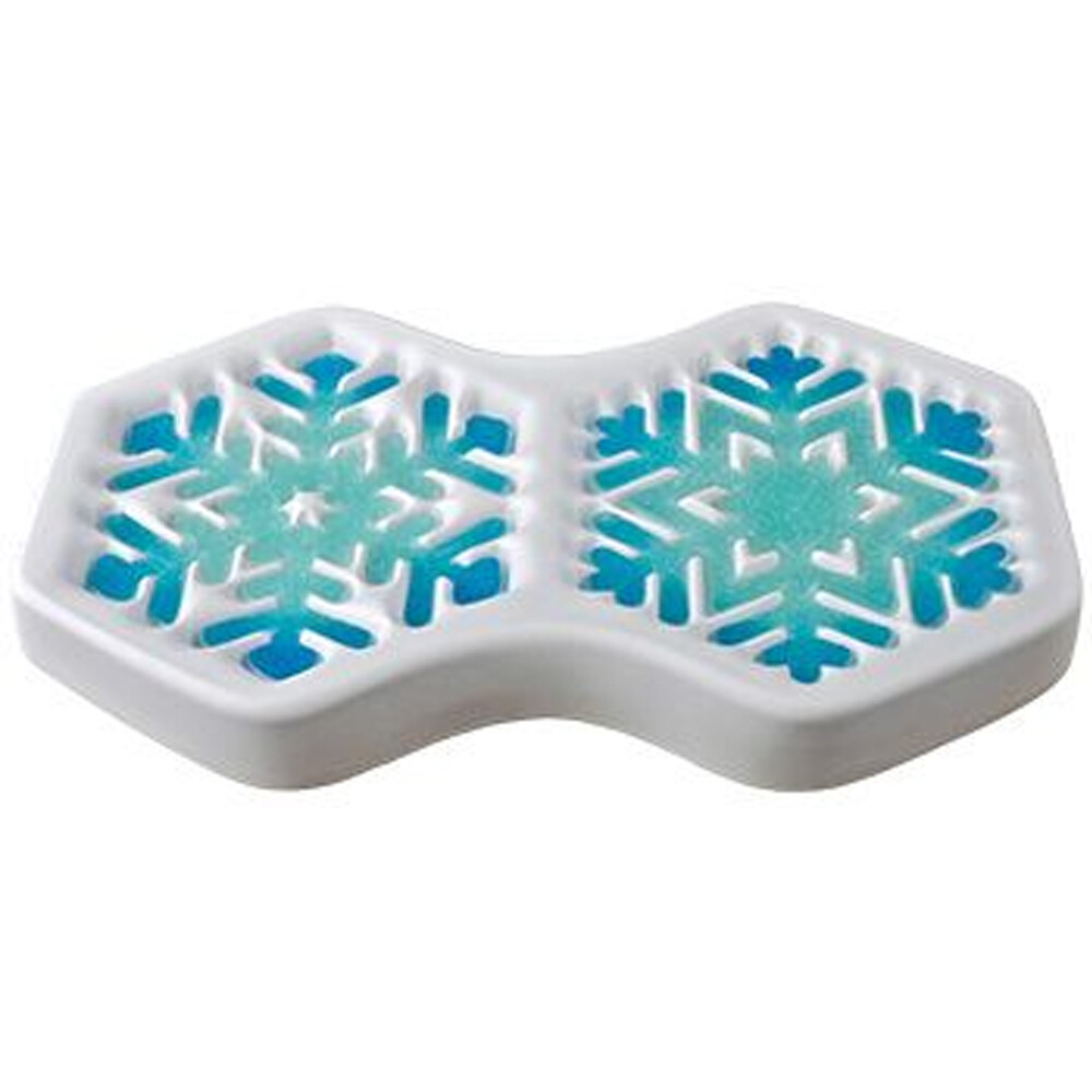 10"X 3.75"-Deep 1" Snowflake 2016 Mold Glass Fusing