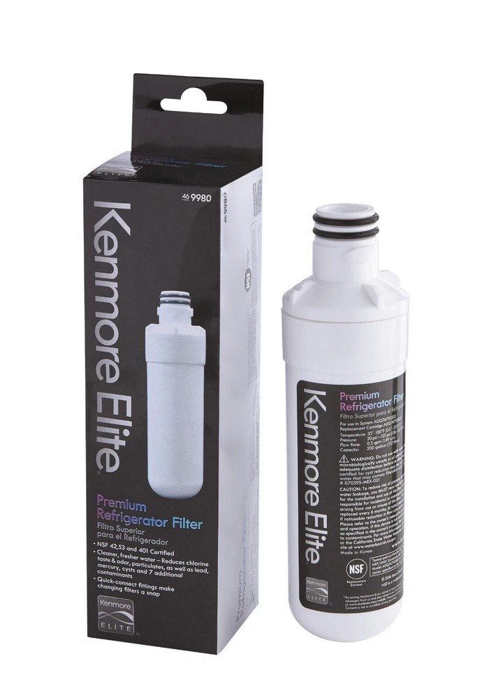 6 Pack Kenmore 9980 refrigerator water filter （New Sealed)