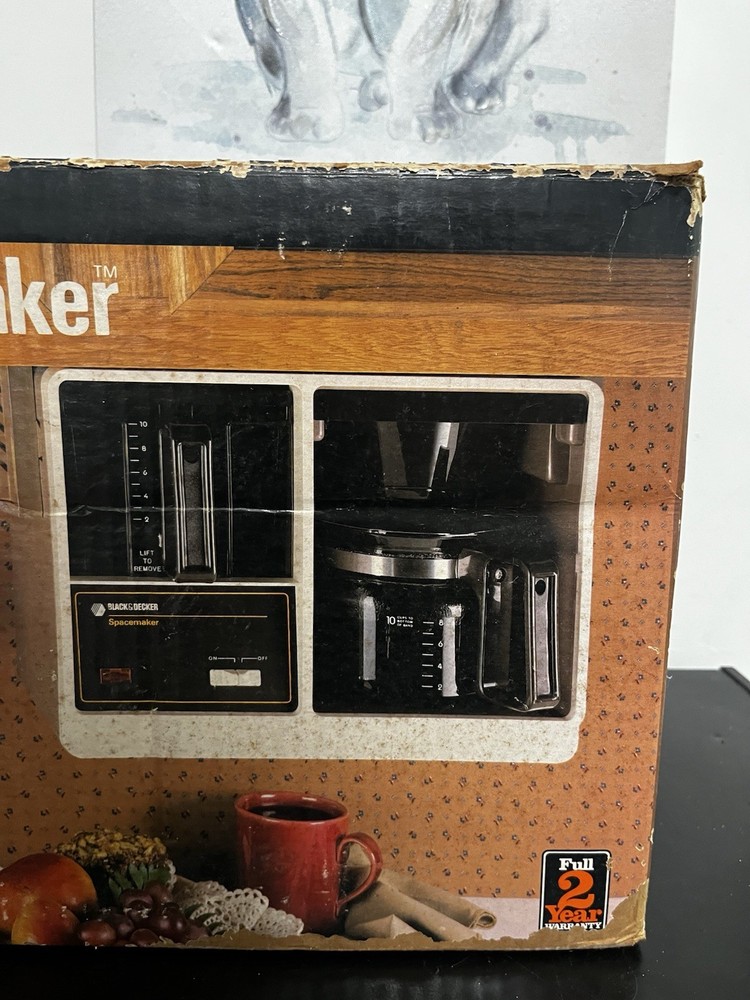 Black & Decker Spacemaker Automatic Drip Coffeemaker SDC 1D Brand New