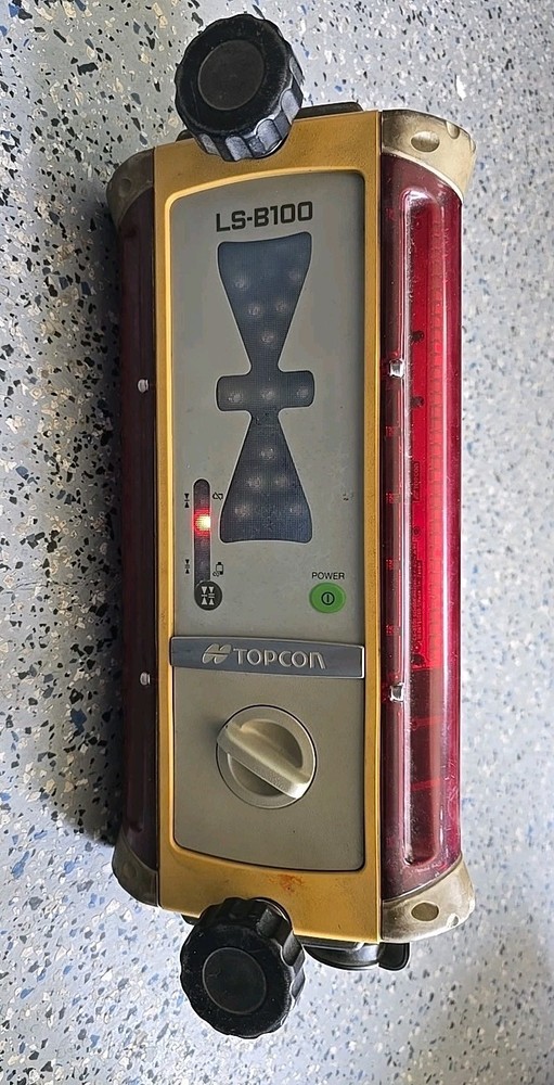 TOPCON LS-B100 LASER LEVEL RECEIVER,SENSOR Working Condition
