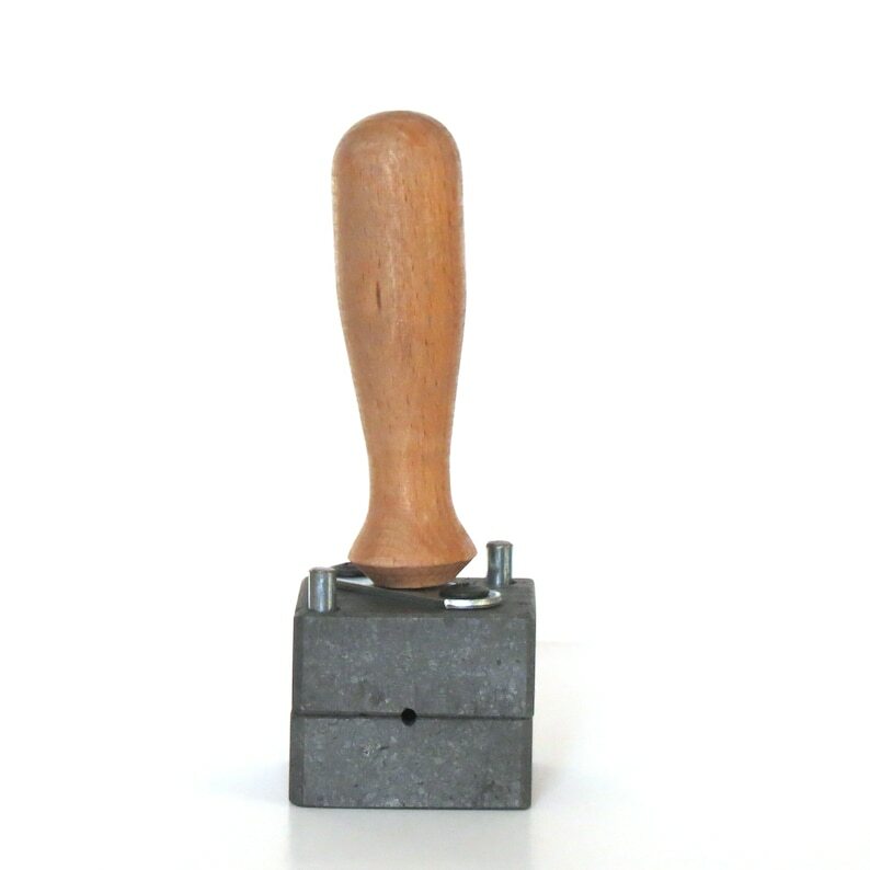 Graphite Press for Large Ammonite Shaped Lampwork Beads Making