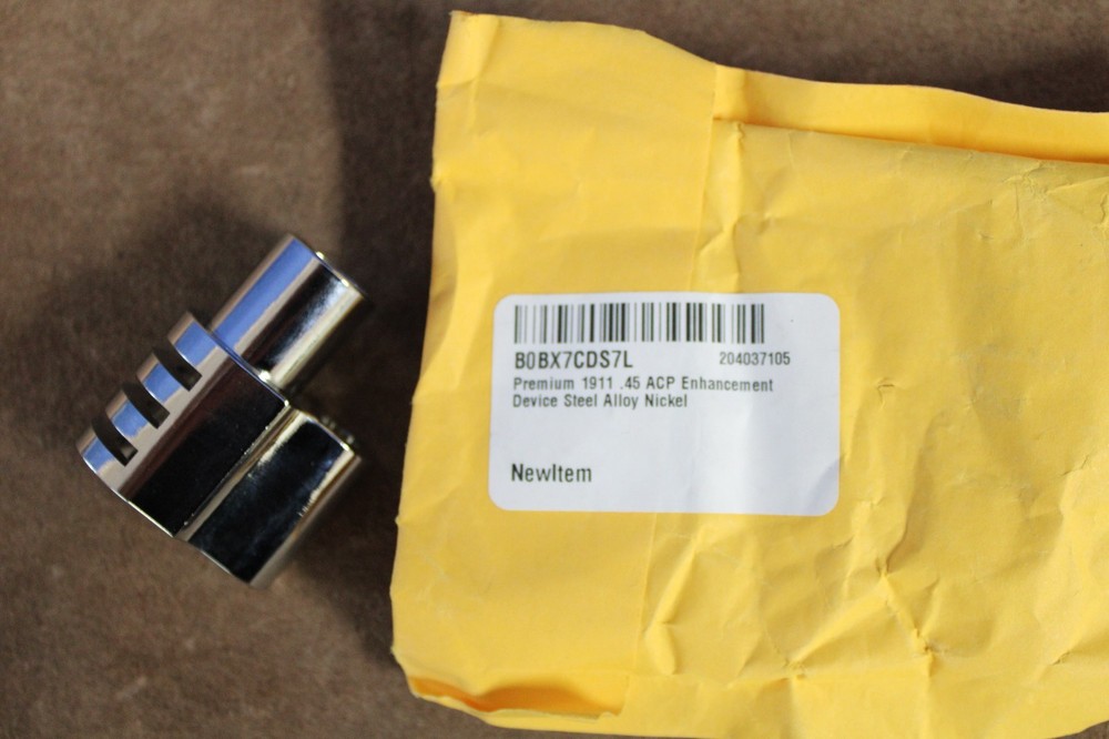 Premium 1911 .45 ACP Barrel Compensator / Muzzle Device #229