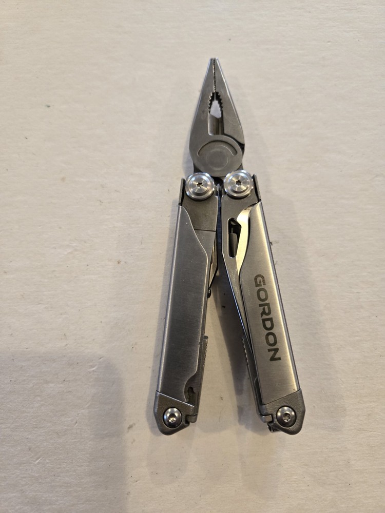 GORDON Multi Tool, Silver - (TSA Confiscated)