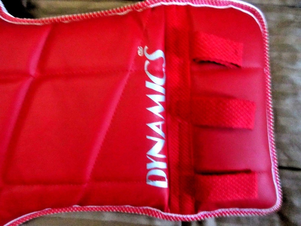 DYNAMICS SIZE 1 TAEKWENDO CHEST PROTECTOR VEST GUARD SPARRING REVERSIBLE