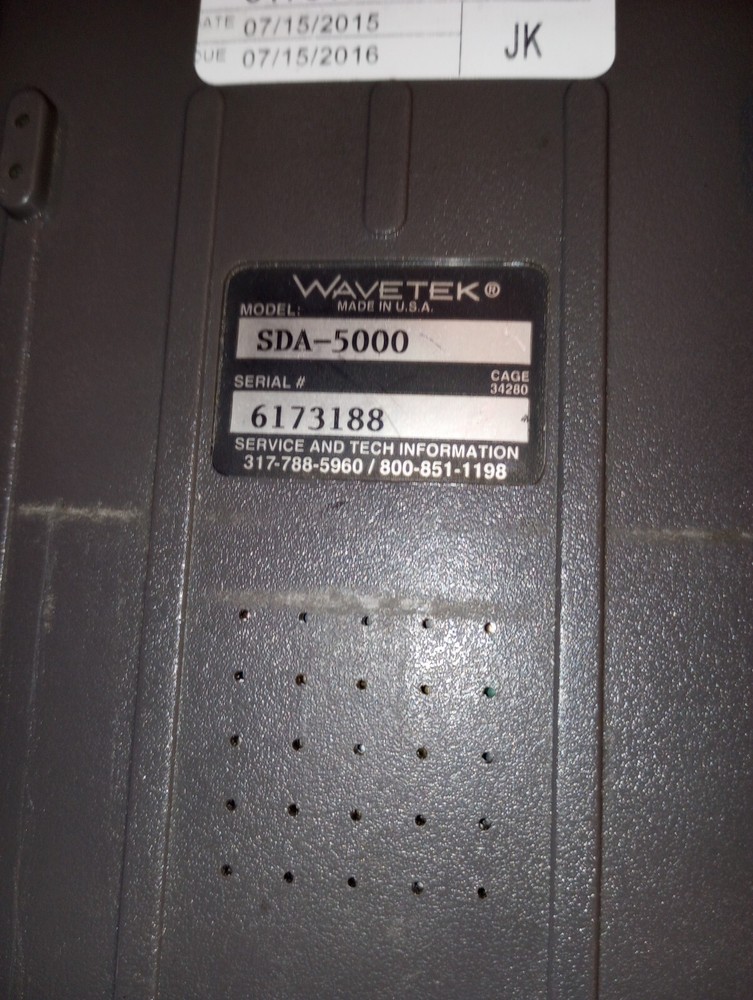WAVETEK SDA-5000 Stealth Digital Analyzer Meter + CHARGER + CONNECTORS