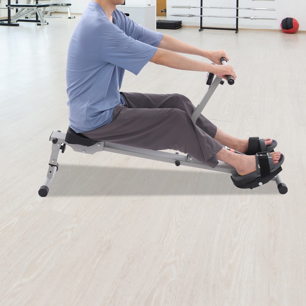 Adjustable Rowing Exercise Machine Foldable Rowing Machine Fitness Freestanding