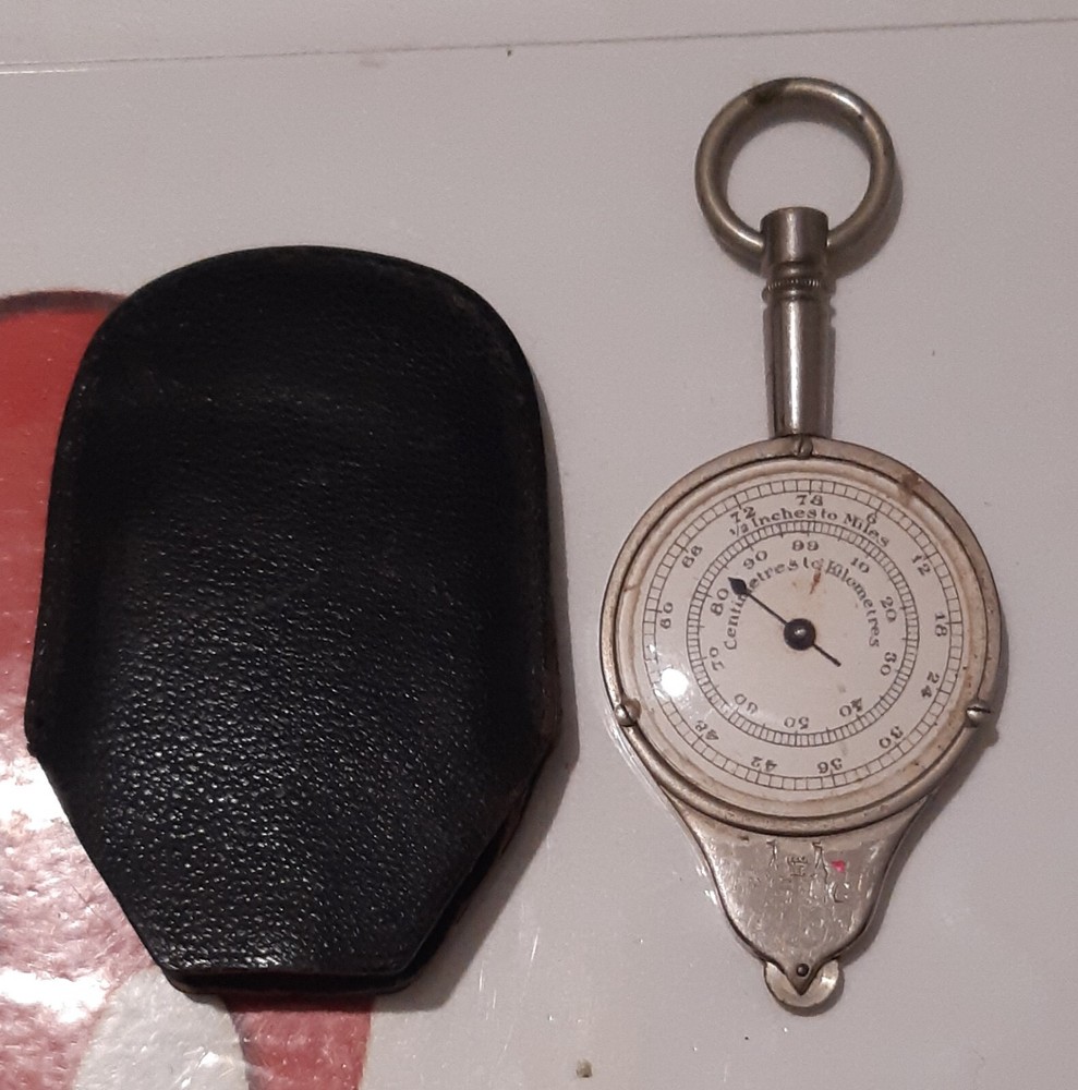 Henri Chatelain Vintage Rotary Map Measurer  c.1910