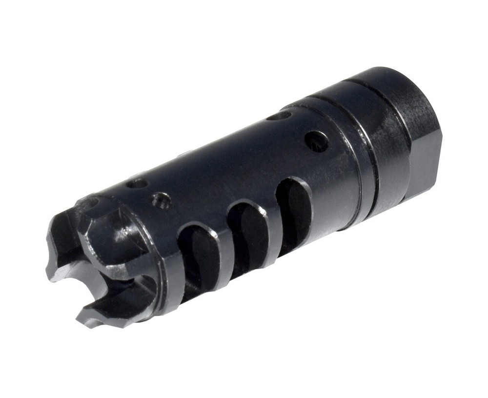 1/2x28 Hexasigma Defender Performance Muzzle Brake 223 22 Black