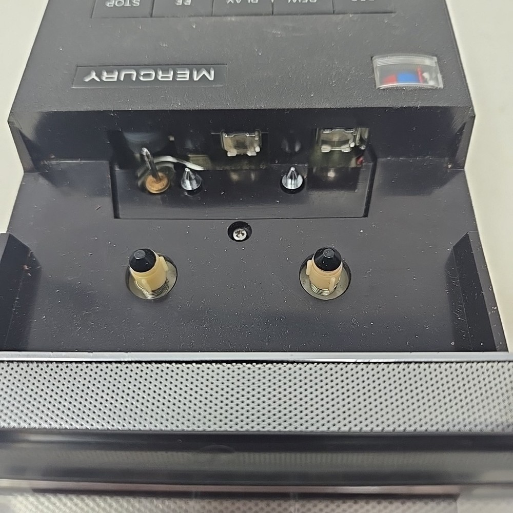 Mercury Solid State Cassette Recorder MCM Vintage Made Japan Tested & Working