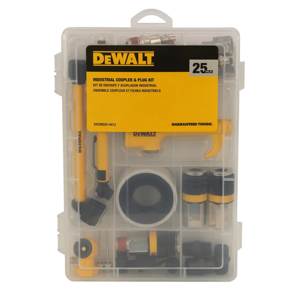 DEWALT 25-Piece Air Compressor Accessory Kit Pneumatic Tools Set