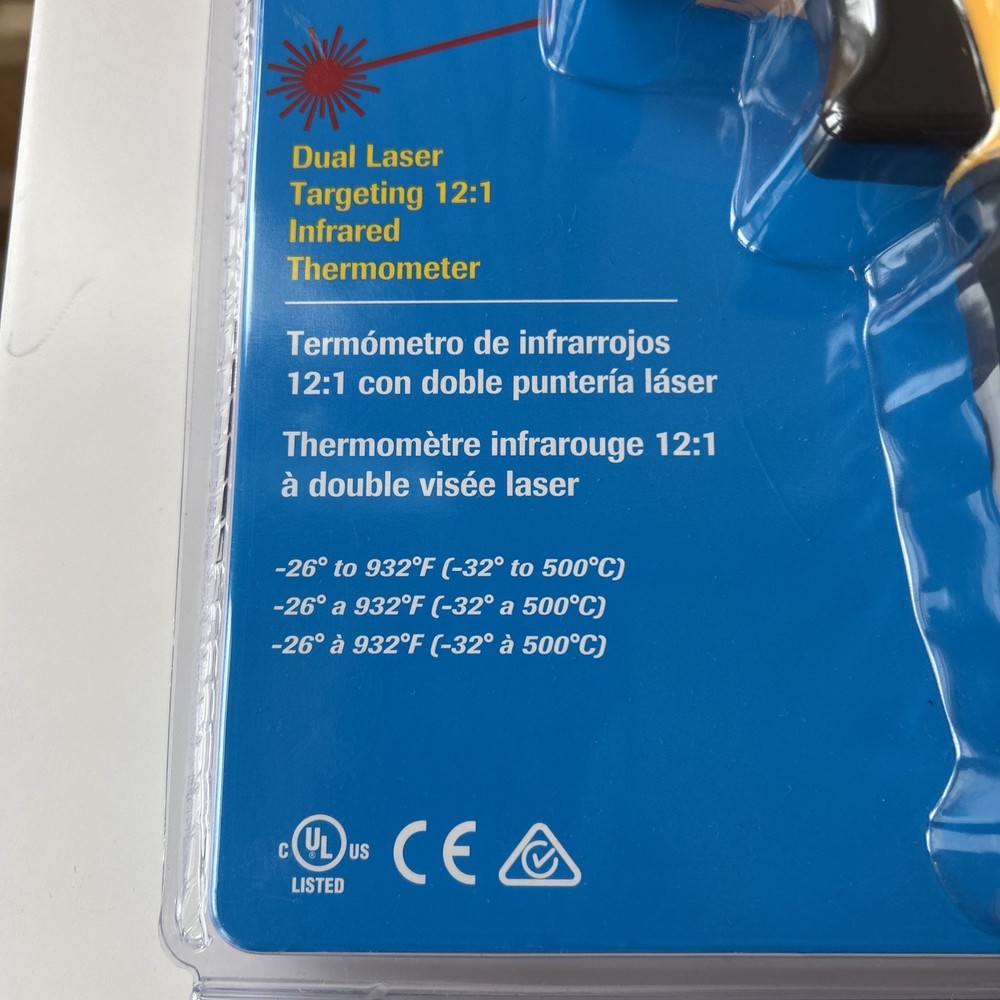 IDEAL 12,1 LED Display Infrared Thermometer