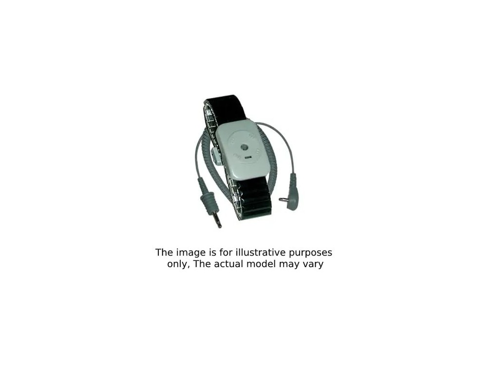 Transforming Technologies WB7050 - Dual Conductor Adjustable Fabric Wrist Strap