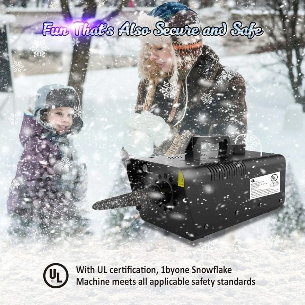 650W Snow Machine Wired Remote Control Great Machine for Parties USED
