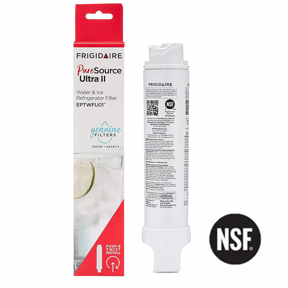 1PACK Frigidaire EPTWFU01 Pure Source Ultra II Refrigerator Water Filter