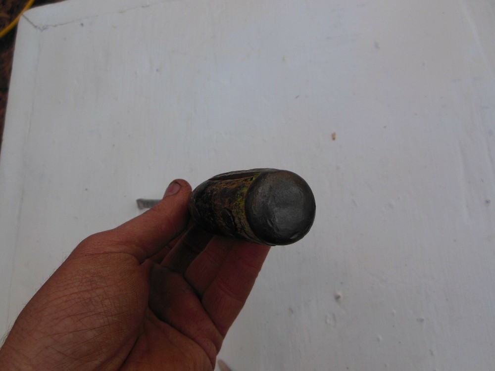 Vintage WORTH Co. Wood Handle Screwdriver Antique