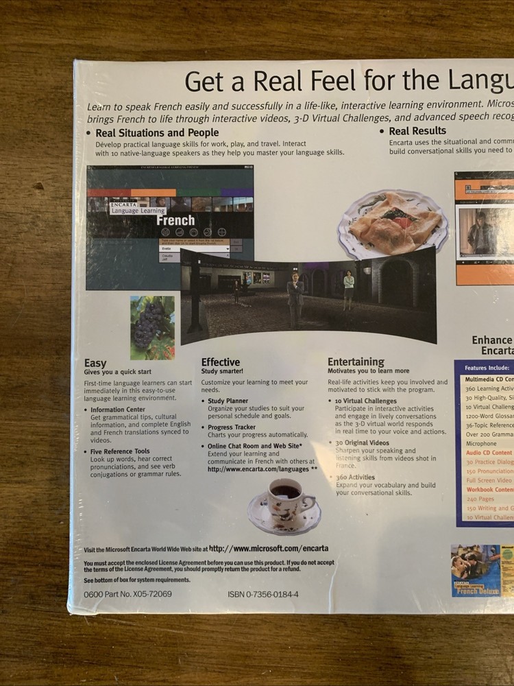 Microsoft Encarta Language Learning: French Deluxe [CD-ROM]