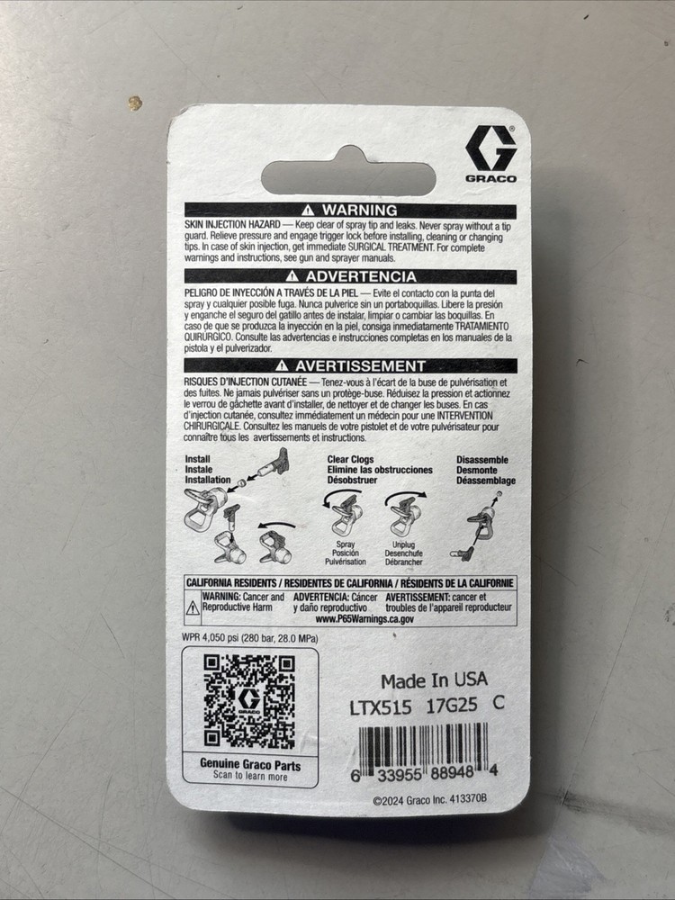 Graco 515 RAC X LTX SWITCHTIP
