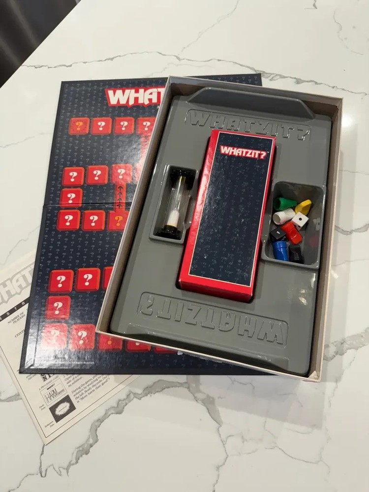 WHATZIT? Board Game - (1987) Milton Bradley - COMPLETE