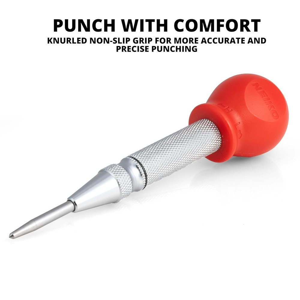 Automatic Center Punch Tool Adjustable Spring Loaded