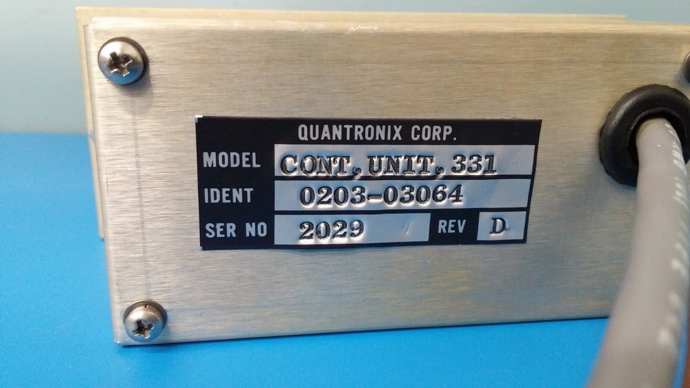Quantronix CONT,UNIT,331 Q-Switch Control Unit