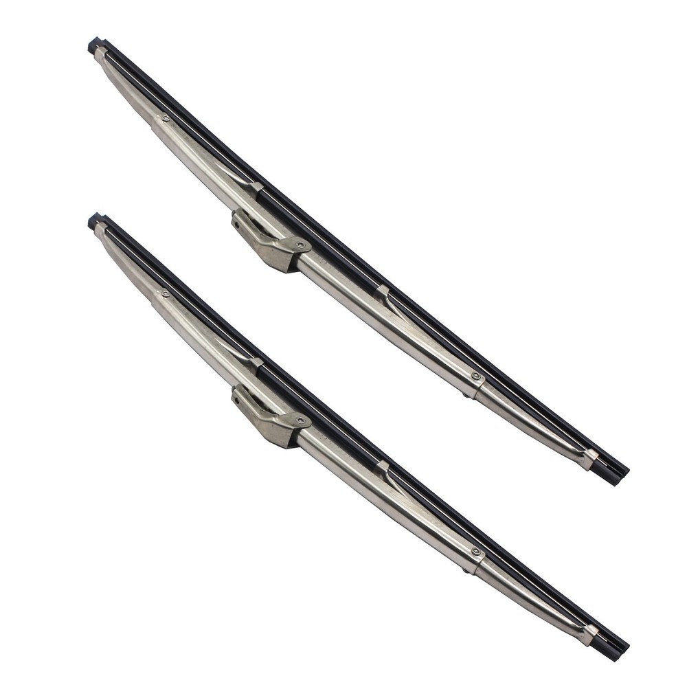 Windshield Wipers - Front 12" Stainless Steel Wiper Blades