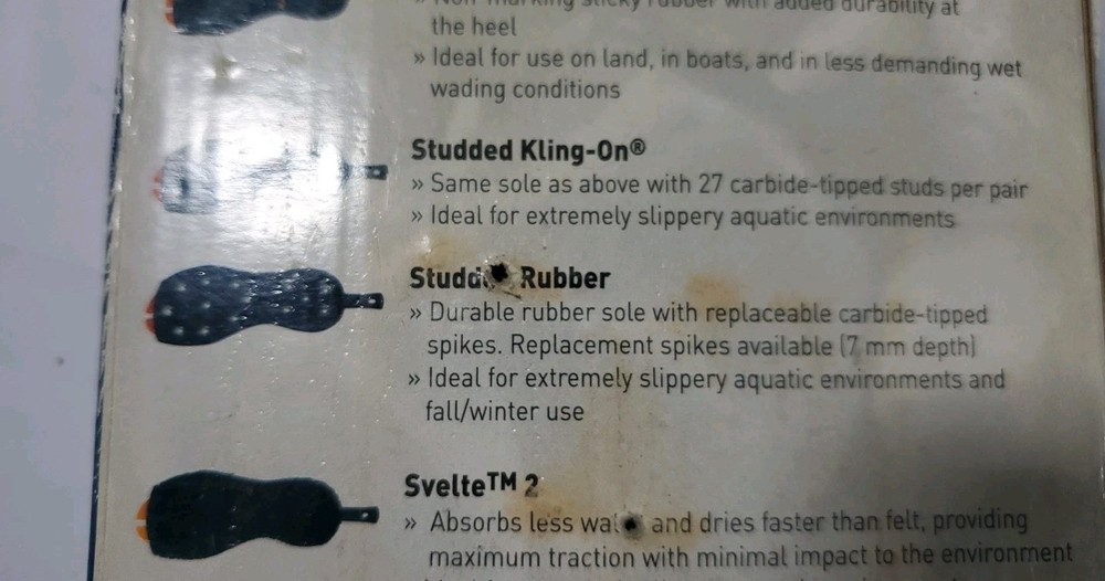 Korkers OmniTrax Interchangeable Traction Sole System