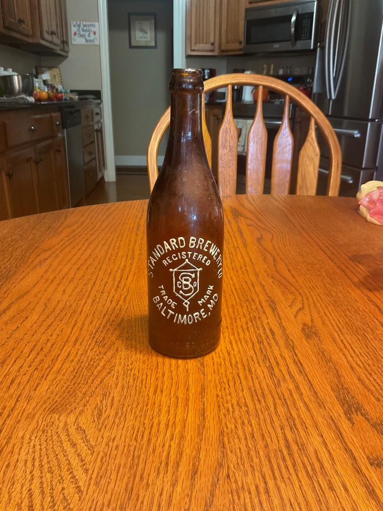 Vintage Standard Brewing Co. Baltimore MD. Beer Bottle 9.25"