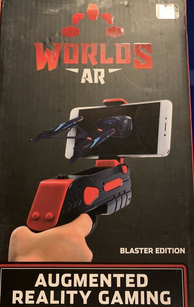 Worlds AR Augmented Reality Gaming Blaster Edition