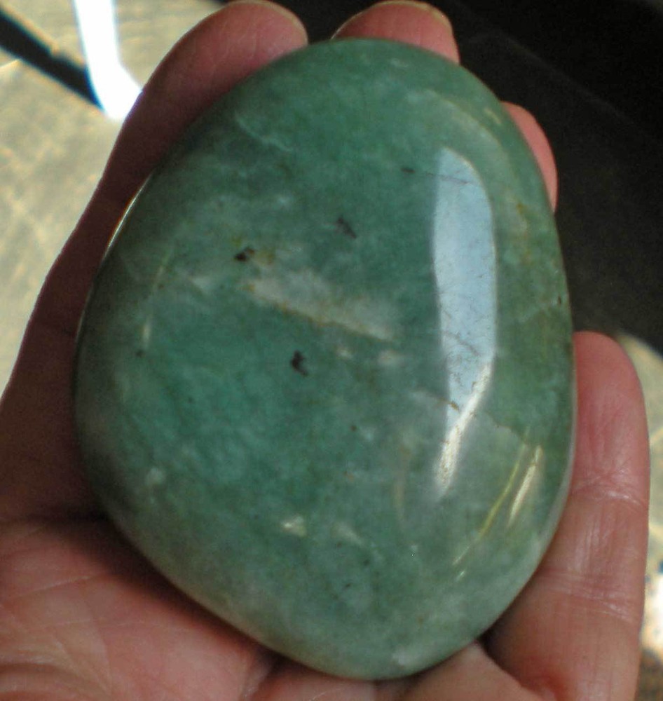 Amazonite Palmstone - Madagascar sc894f