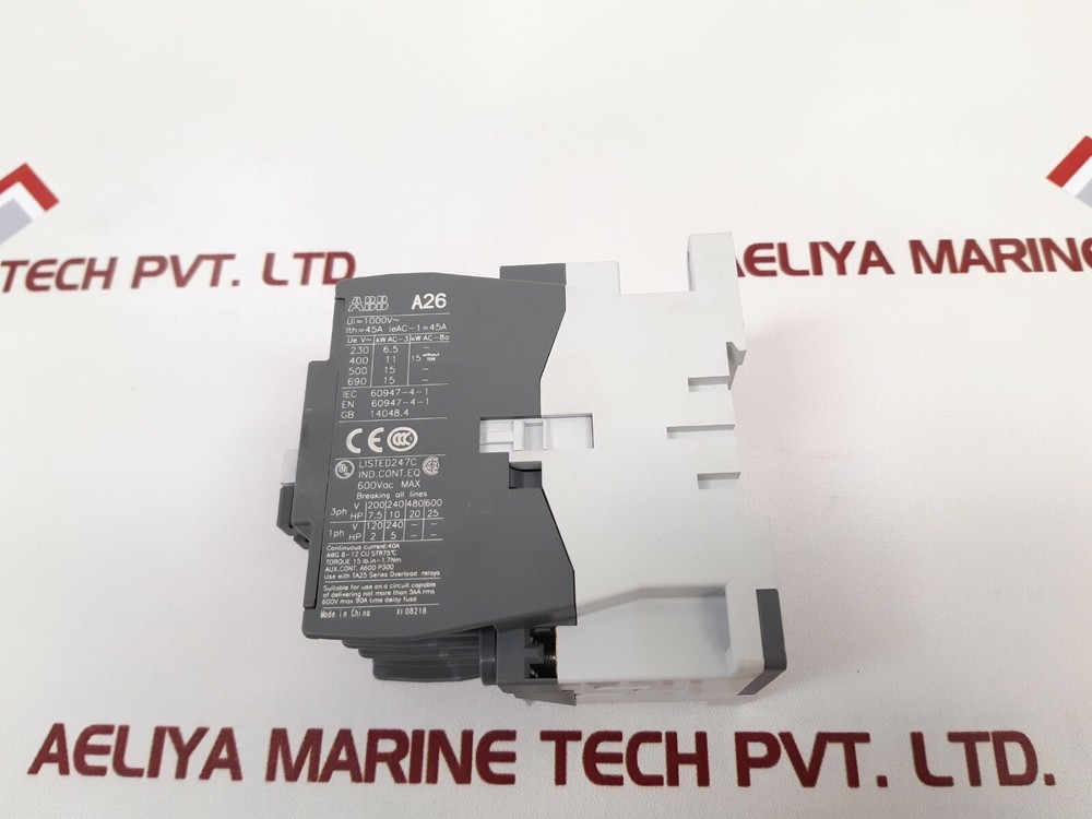 Abb a26-30-01 contactor