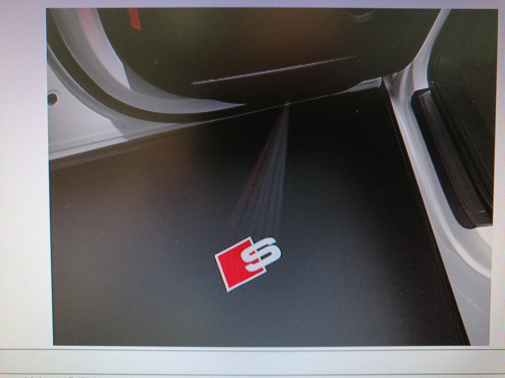 Audi Genuine Accessories LED Entry Lighting "S-Line"