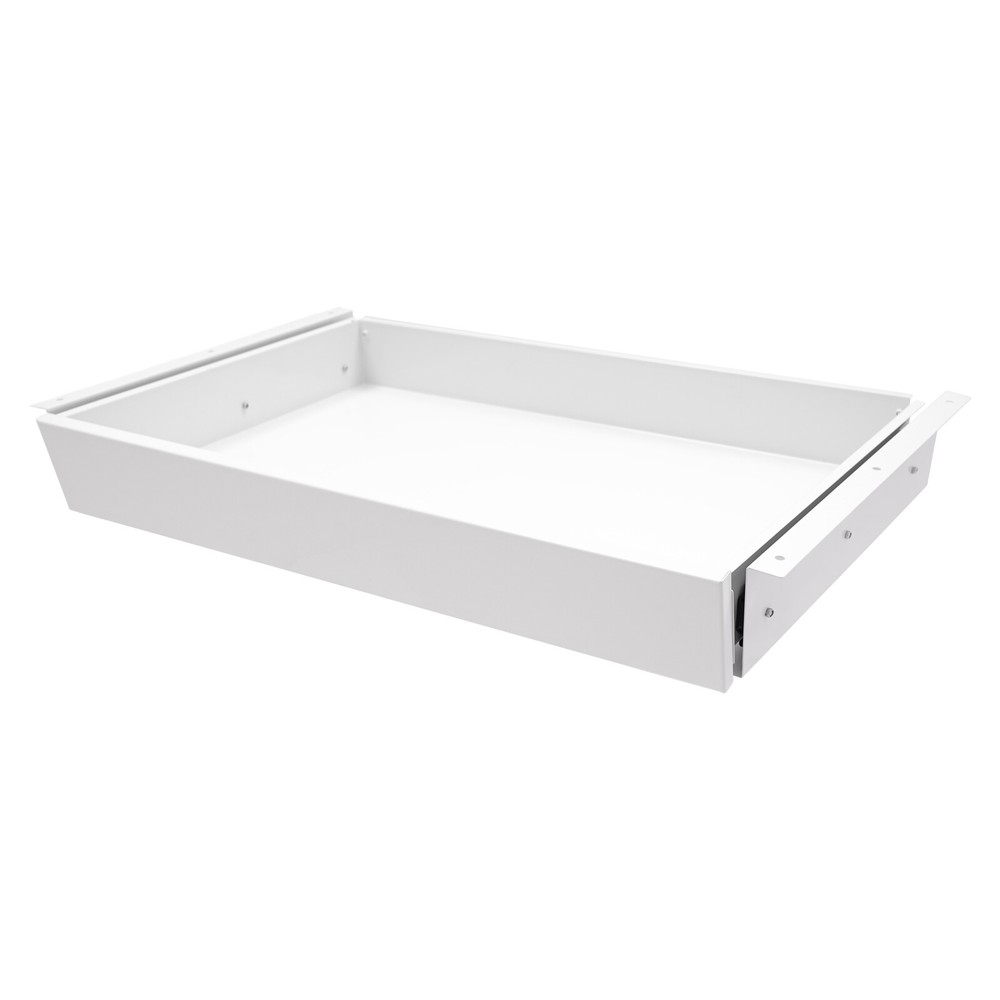 Under Desk Mounted Sliding Pull-out Drawer, Drawer Storage Organizer for Desks