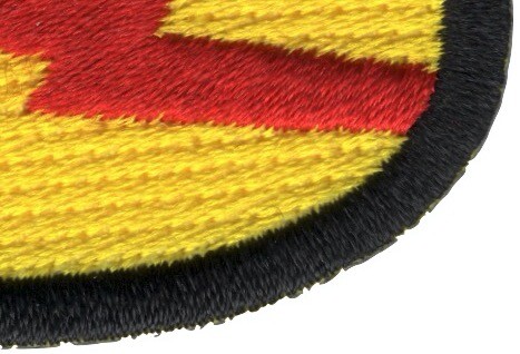 75th Infantry Airborne Ranger Humped Para Oval Patch