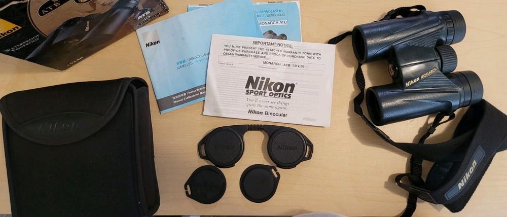Nikon Monarch ATB 10x36 Midsize Binoculars - Nice Optic!