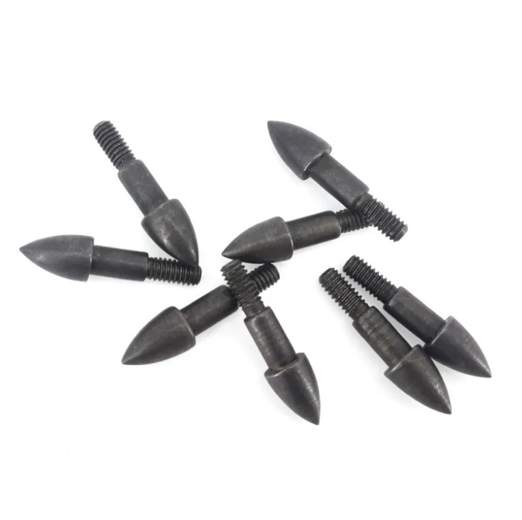 Target Archery Points | Screw-In Field Points | 60 Grain (12 Pack) Black