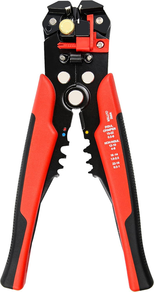 YIYITOOLS Wire Stripping Tool, Self-Adjusting 8-Inch Automatic Wire Stripper/Cut