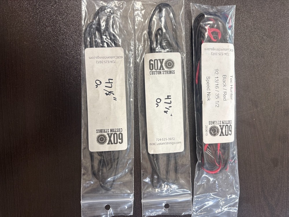 60X Custom Bow Strings - Assorted Sizes