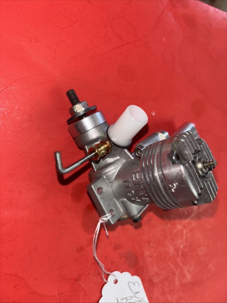 ENYA 11CX BB CRANK STUNT ENGINE & T-MUFFLER COMPLETE NICE #3