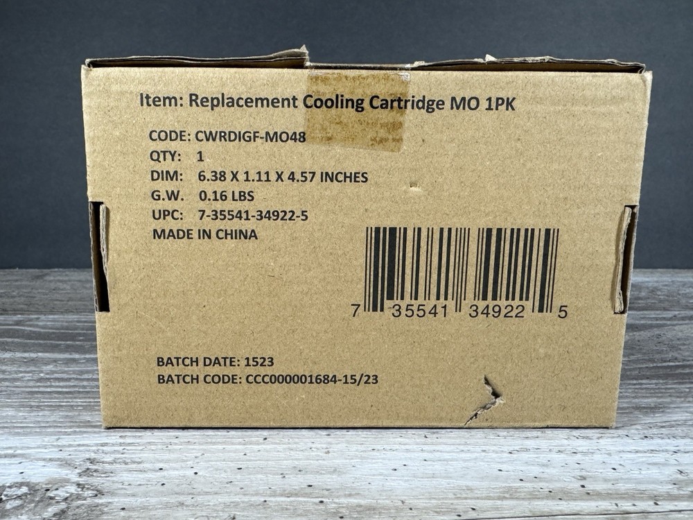 X1 NEW Replacement Cooling Cartridge MO 1PK CWRDIGF-MO48 Water Tank