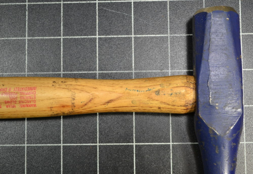 WARWOOD - BLACKSMITH PUNCH - 7/8" - ORIGINAL HANDLE