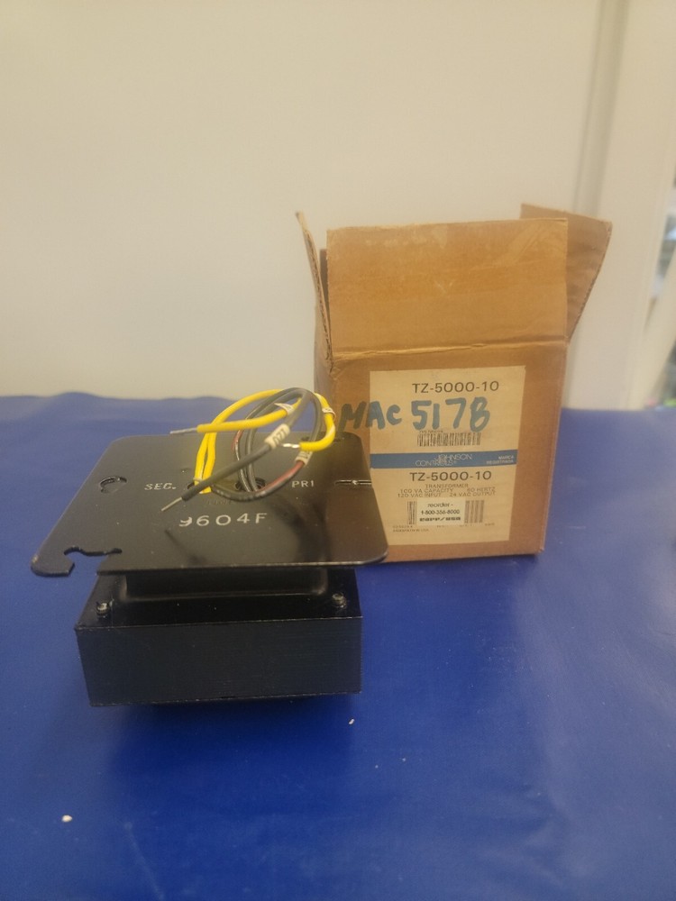 New. Johnson Controls TZ-5000-10 Transformer. Fast Shipping!