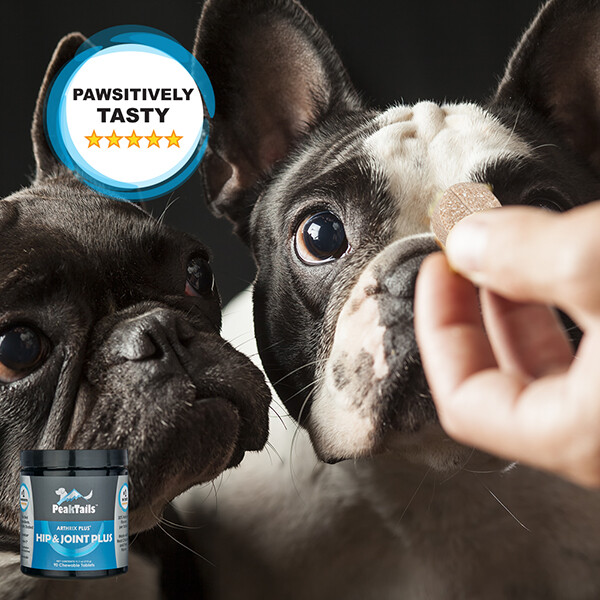 PeakTails Hip and Joint Plus Supplements for Dogs