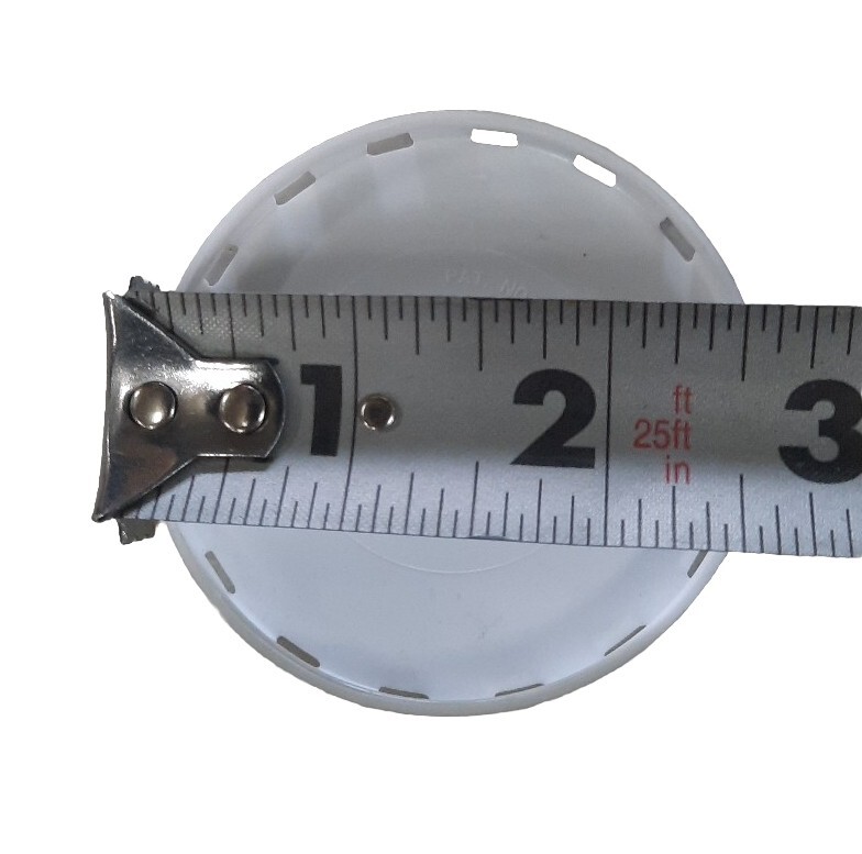 100 Pack Of White Keg Caps Vented Vent