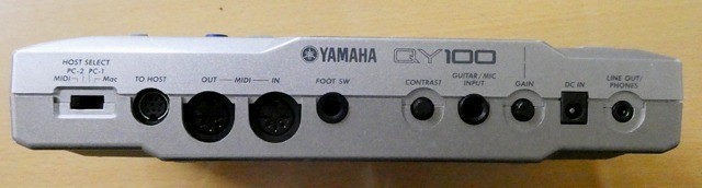 YAMAHA QY100 Music Sequencer Sampler Sound Module Good GP
