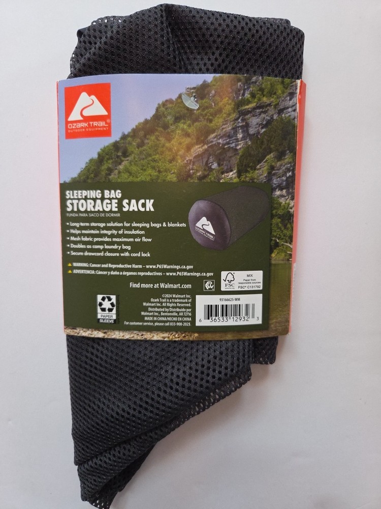 Ozark Trail Sleeping Bag Storage Sack