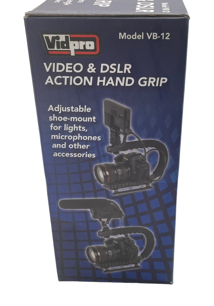 Vidpro VB-12 Video & DSLR Action Stabilizer Hand Grip