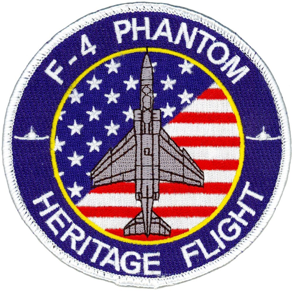 USAF ACC F-4 PHANTOM II HERITAGE FLIGHT PATCH